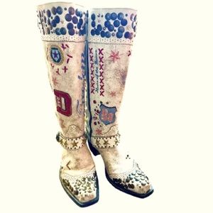 Sz 9.5 Double D Ranch by Old Gringo Liberty & Justice western fashion boots